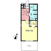 アミカ湘南Aの間取り画像