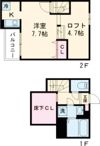 ADC黄金マーレの間取り画像