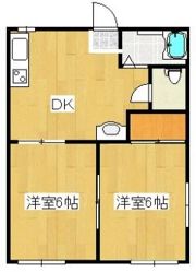 ローズマリーシャトレーBの間取り画像