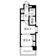 F・PARC西新の間取り画像