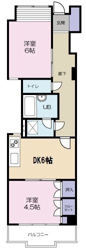 ラ・ファイナマンションの間取り画像