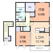 サンバード老ヶ沢の間取り画像