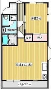 ガーデン美濃和Bの間取り画像