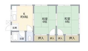 レガーロ南大分弐番館の間取り画像