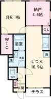 エスポアールドミールの間取り画像
