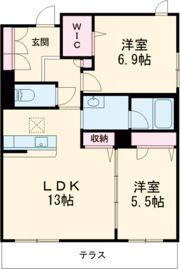 Seaside Houseの間取り画像