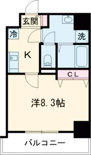 ONELIGHT博労町の間取り画像