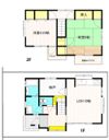 並木貸家の間取り画像