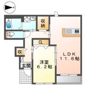 グリーンビバーチェの間取り画像