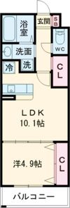 リフィールド東姫路駅前の間取り画像