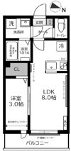 ガーデンヒルズ宮原の間取り画像