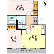 ボナールの間取り画像