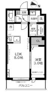 ガーデンヒルズ宮原の間取り画像