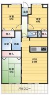 グランコート鈴の宮の間取り画像