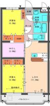 La Vie Belle Takeda (ラヴィベール竹田)の間取り画像