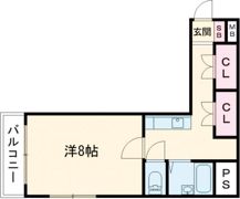 ルークレジデンス姫路Ⅲの間取り画像