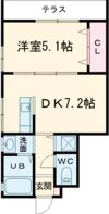 リブエール水田の間取り画像