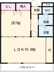 ロイヤルグリーンの間取り画像