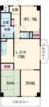 グレイスミシマの間取り画像