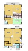 安中4丁目下ノ堀貸家の間取り画像
