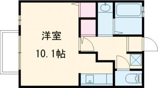 セジュール皆春の間取り画像