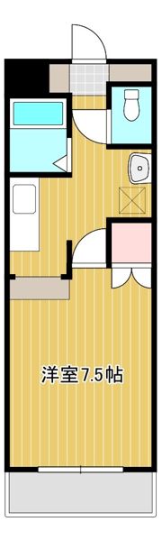 パルコート佐藤の間取り画像