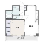 リバーコートCの間取り画像