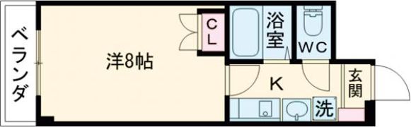 エスペランサ野崎の間取り画像