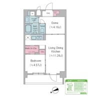 ドゥーエ西馬込Ⅱの間取り画像