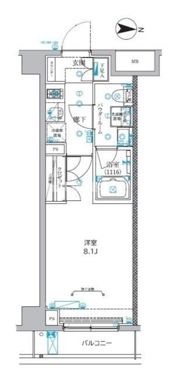 CREALpremier大島の間取り画像