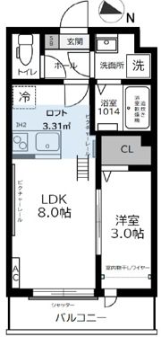ガーデンヒルズ宮原の間取り画像