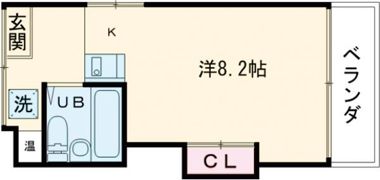 ドムス柿木Ⅱの間取り画像