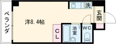 フレンドシップαの間取り画像