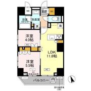 リーラ品川戸越の間取り画像