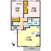 ラテール メイキラの間取り画像