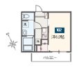 MELDIA中河原の間取り画像