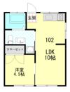 TOMOS稲田堤の間取り画像