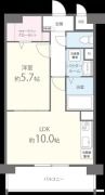 サクラート駅南の間取り画像