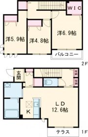 モンスリールの間取り画像