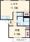 メゾンウエストの間取り画像