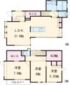 溝口戸建の間取り画像