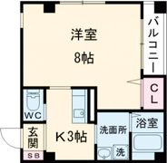 ボヌール姫路Sta.の間取り画像