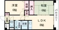 フレグランス大日の間取り画像