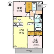 ラフォーレ堺の間取り画像