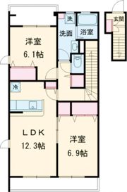 ファミリアの間取り画像