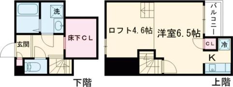 ADC津福セレーノの間取り画像