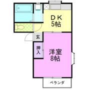 コーポハーモニーBの間取り画像