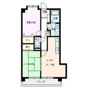 レジデンス藤が丘の間取り画像