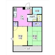 コーポ藤塚の間取り画像