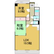 半田第3ロイヤルマンションの間取り画像